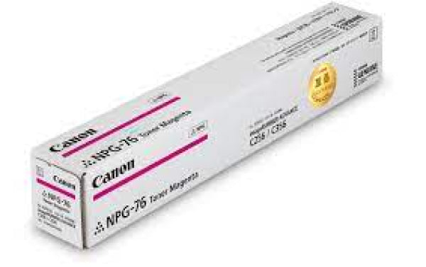 1 X Genuine Canon Tg-76M Magenta Toner Cartridge Npg76 (18K Pages) -