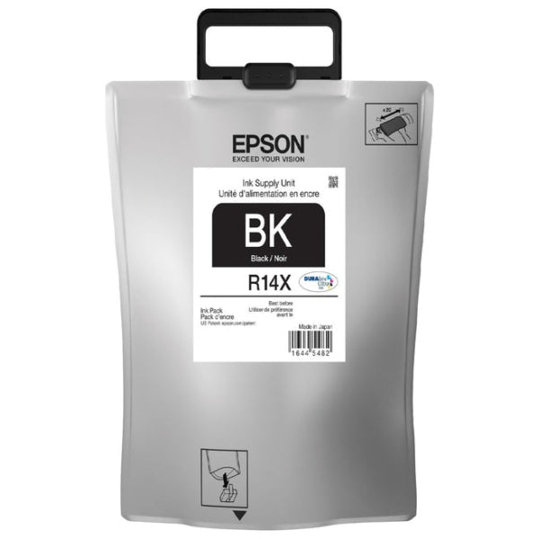1 X Genuine Epson R14X Black Ink Pack High Yield Cartridge -