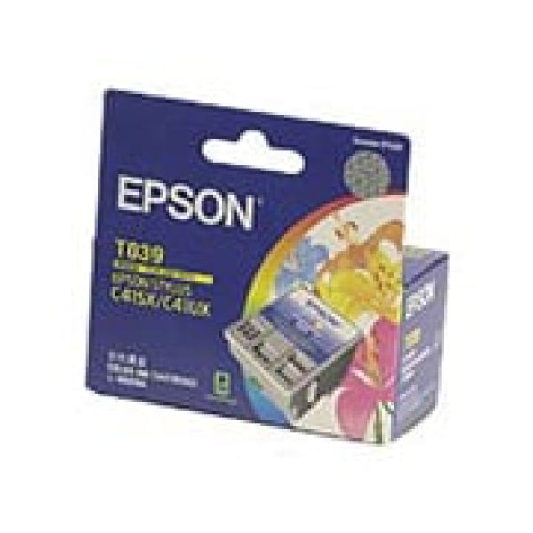 1 X Genuine Epson T039 Colour Ink Cartridge -