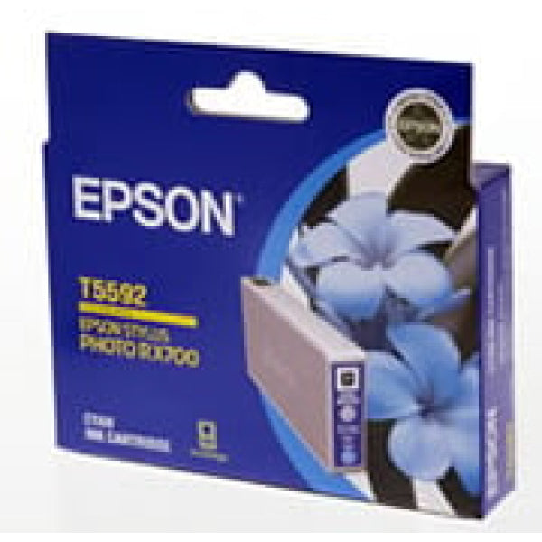 1 X Genuine Epson T5592 Cyan Ink Cartridge -