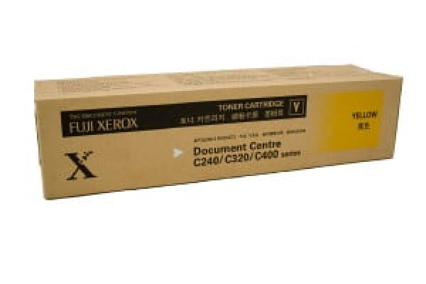 1 X Genuine Fuji Xerox Docucentre C240 C320 C400 Yellow Toner Cartridge Ct200209 -