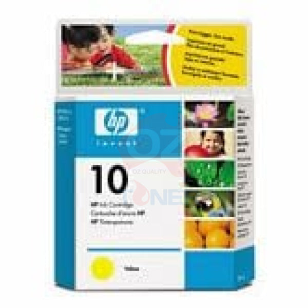 1 X Genuine Hp 10 Yellow Ink Cartridge C4842Aa -