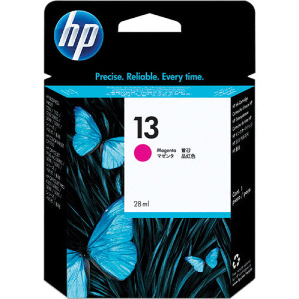 1 X Genuine Hp 13 Magenta Ink Cartridge C4816A -