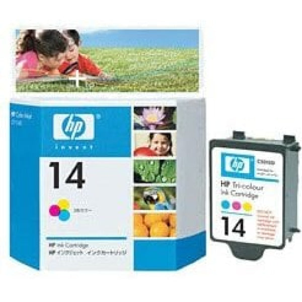 1 X Genuine Hp 14 Black Ink Cartridge C5011Da -
