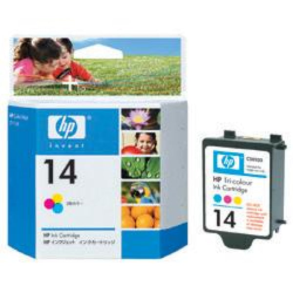 1 X Genuine Hp 14 Colour Ink Cartridge C5010Da -