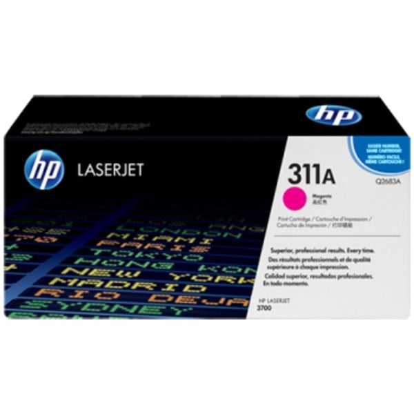 1 X Genuine Hp Q2683A Magenta Toner Cartridge 311A -