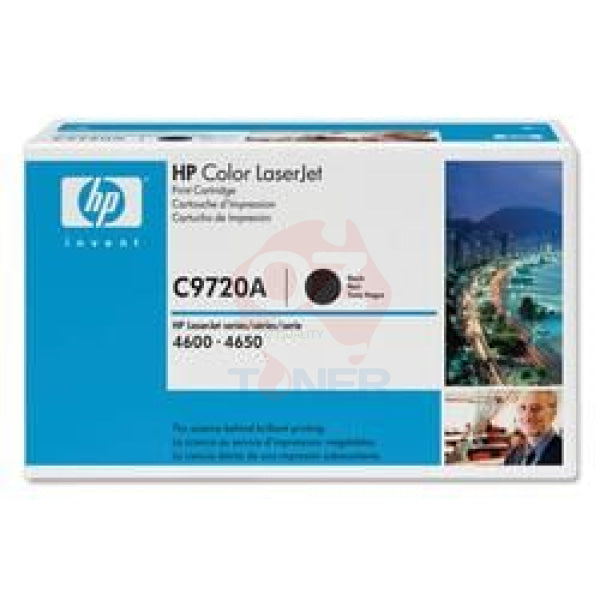 1 X Genuine Hp C9720A Black Toner Cartridge 641A -