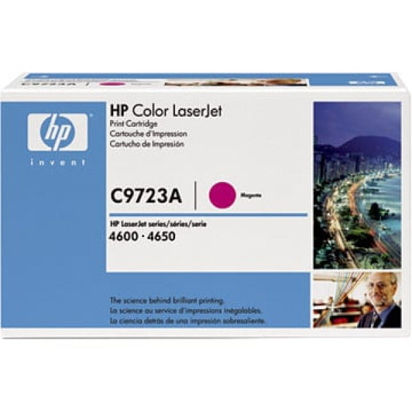 1 X Genuine Hp C9723A Magenta Toner Cartridge 641A -