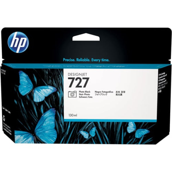 1 X Genuine Hp 727 Photo Black Ink Cartridge B3P23A -