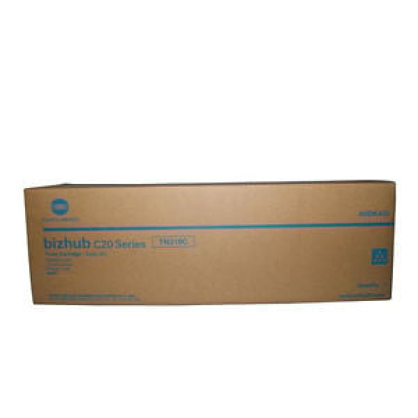 1 X Genuine Konica Minolta Bizhub C20 Cyan Toner Cartridge Tn318C Aodk453 -