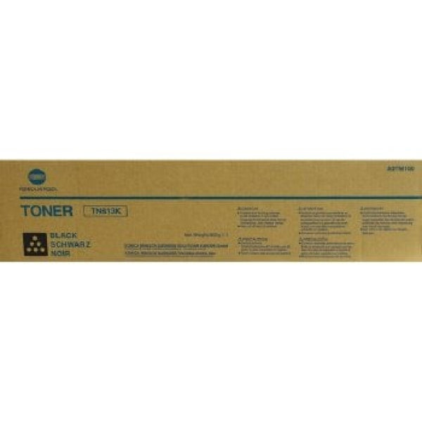 1 X Genuine Konica Minolta Bizhub C552 C652 Black Toner Cartridge Tn613K A0Tm150 -