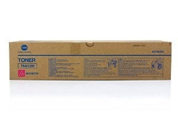 1 X Genuine Konica Minolta Bizhub Pro C5501 C6501 Magenta Toner Cartridge Tn612M A0Vw350 -