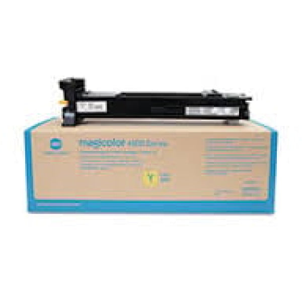 1 X Genuine Konica Minolta Magicolor 4600 4650 4695 Yellow Toner Cartridge A0Dk292 -