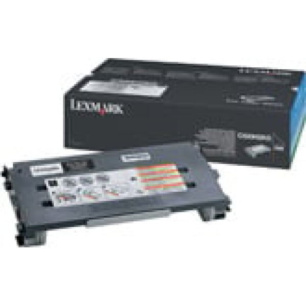 1 X Genuine Lexmark C500 X500 X502 Black Toner Cartridge -