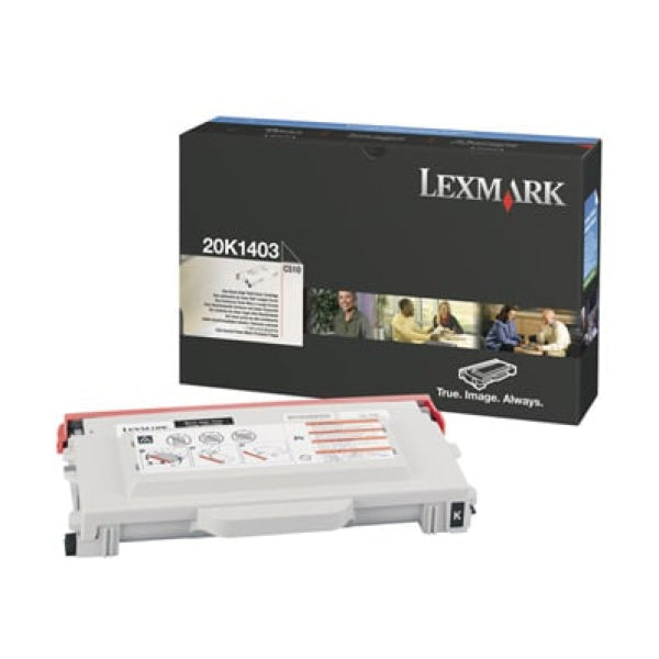 1 X Genuine Lexmark C510 Black Toner Cartridge High Yield -