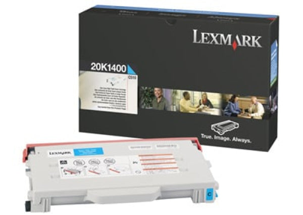 1 X Genuine Lexmark C510 Cyan Toner Cartridge High Yield -