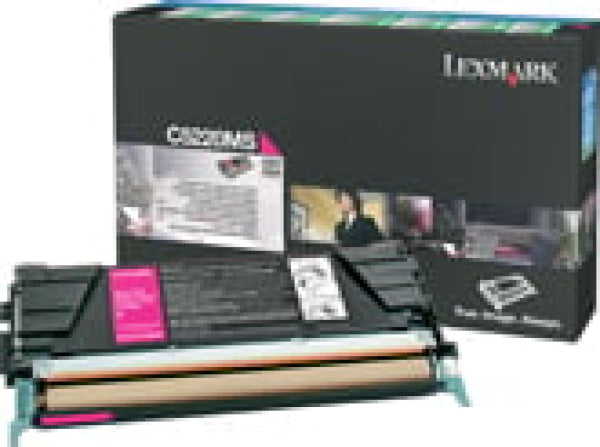 1 X Genuine Lexmark C522 C524 C532 C534 Magenta Toner Cartridge Standard Yield Return Program -