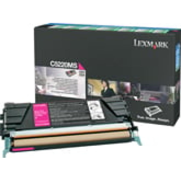 1 X Genuine Lexmark C522 C524 C532 C534 Magenta Toner Cartridge Standard Yield Return Program -