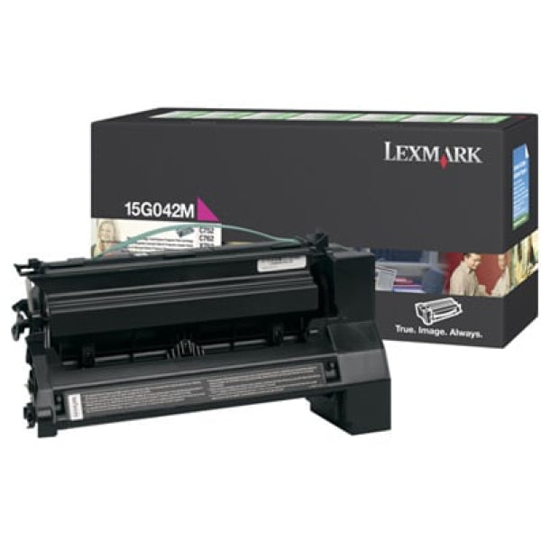 1 X Genuine Lexmark C752 C760 C762 X762 Magenta Toner Cartridge High Yield Return Program -