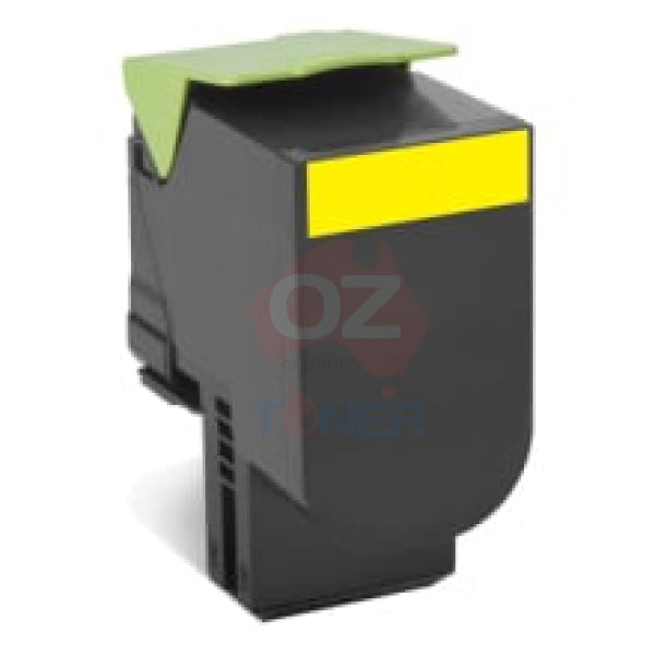 1 X Genuine Lexmark Cs510 708Xy Yellow Toner Cartridge Extra High Yield Return Program -