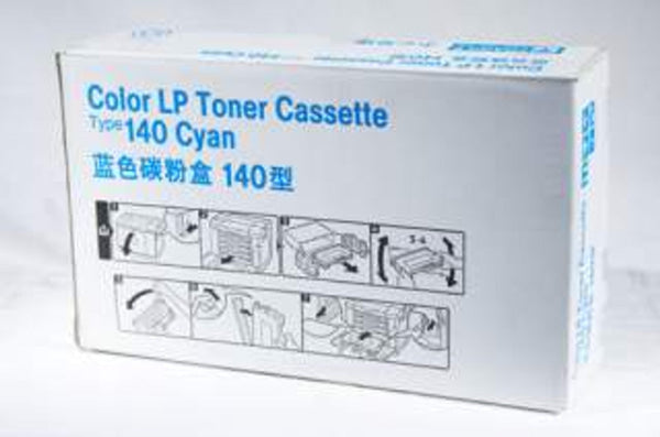 1 X Genuine Ricoh Aficio Sp-C210 Cl-1000 Cyan Toner Cartridge 402145 [Type-140C] -