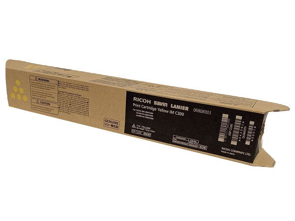 1 X Genuine Ricoh Im C300F C400F Yellow Toner Cartridge 842389 -