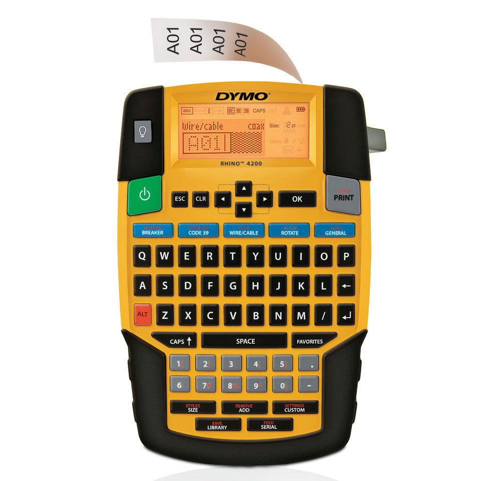 DYMO Rhino 4200 Industrial Label Maker and Contigo Kit [KITCONDY2175088]