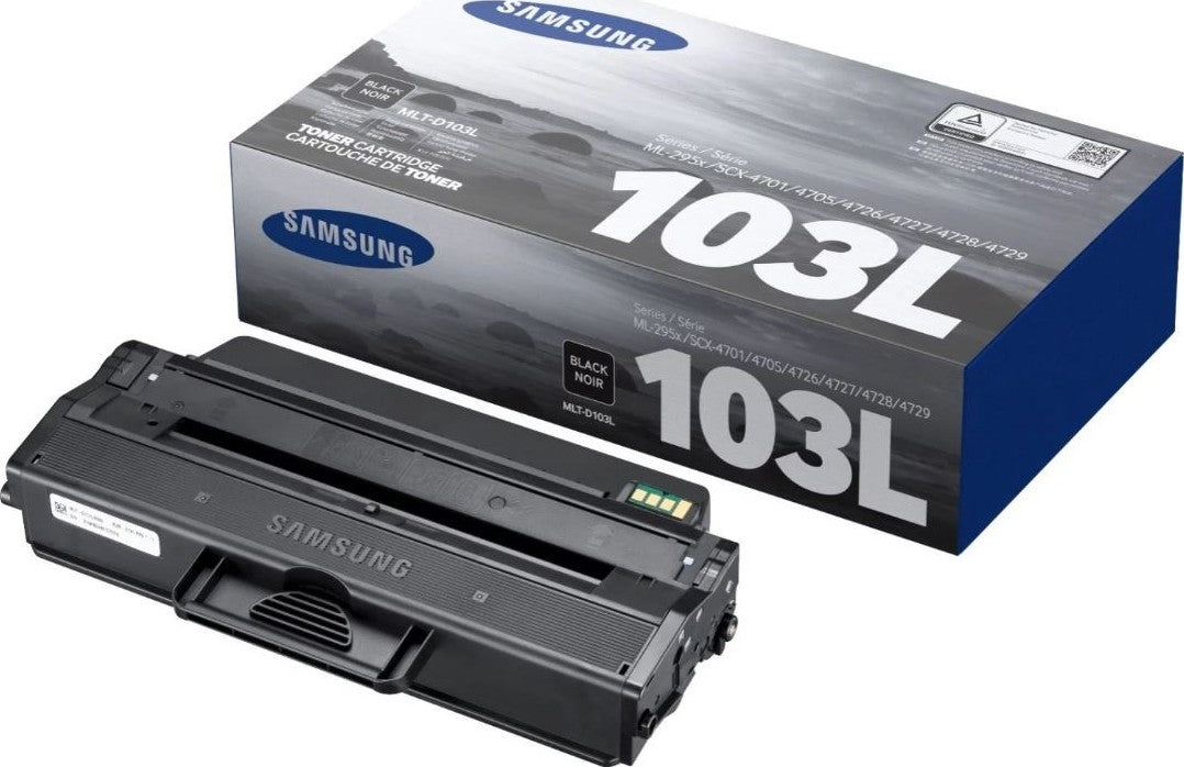 Genuine Samsung MLT-D103L Black Toner Cartridge for ML2950ND ML2955ND MFC-4729FD (2.5K Yield)