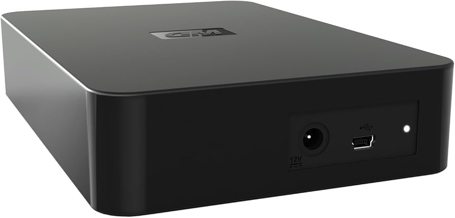 WD Elements 1TB USB 2.0 External Hard Drive WDBAAU0010HBK-01 Portable Storage