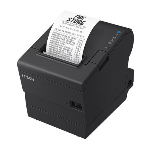 Epson TM-T88VII-652 Direct Thermal Receipt Printer Ethernet Dual USB PSU Included C31CJ57652