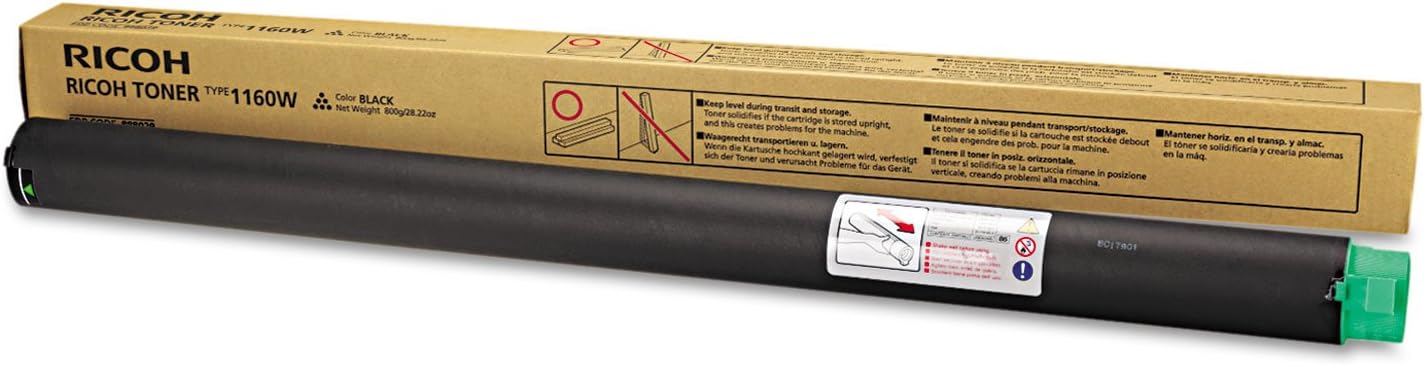 Genuine Ricoh Black Toner Cartridge Type 1160W (888029)
