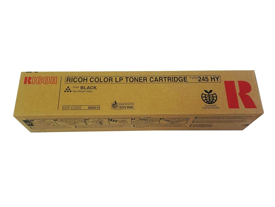 Genuine Ricoh Black Toner Cartridge TYPE‑245B for SP‑C410 / SP‑C411 / SP‑C420 / CL‑4000 – 7K Yield