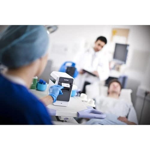 Brother TD-2125N Thermal Label and Wristband Printer Label Maker/Labeller