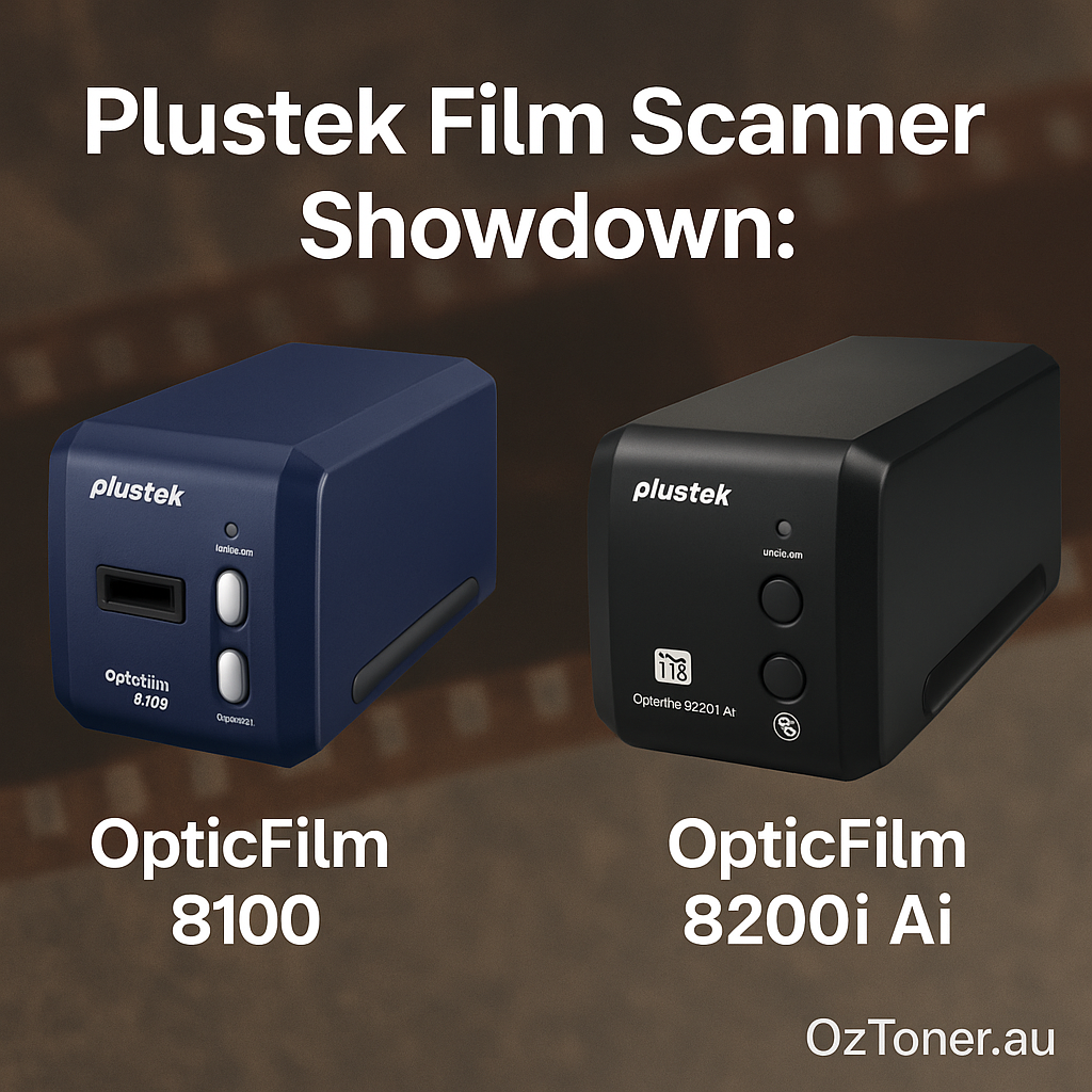 Plustek OpticFilm 8100 35mm Handheld Slide & Negative Film Scanner