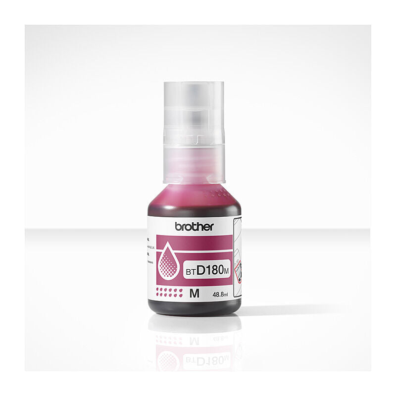Genuine Brother BTD180M Magenta Ink Refill Bottle for DCP-T580DW DCP-T780DW 5K (48.8ml)
