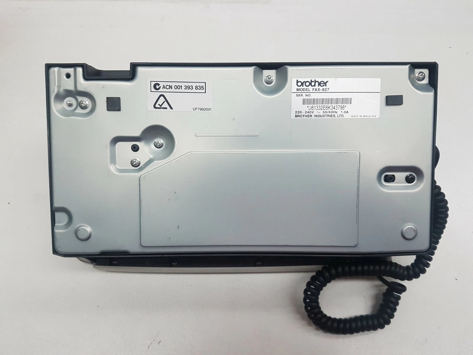 *Ex-Demo* Brother FAX-827S Plain Paper Fax Machine Printer+Telephone Handset [FAX827S]