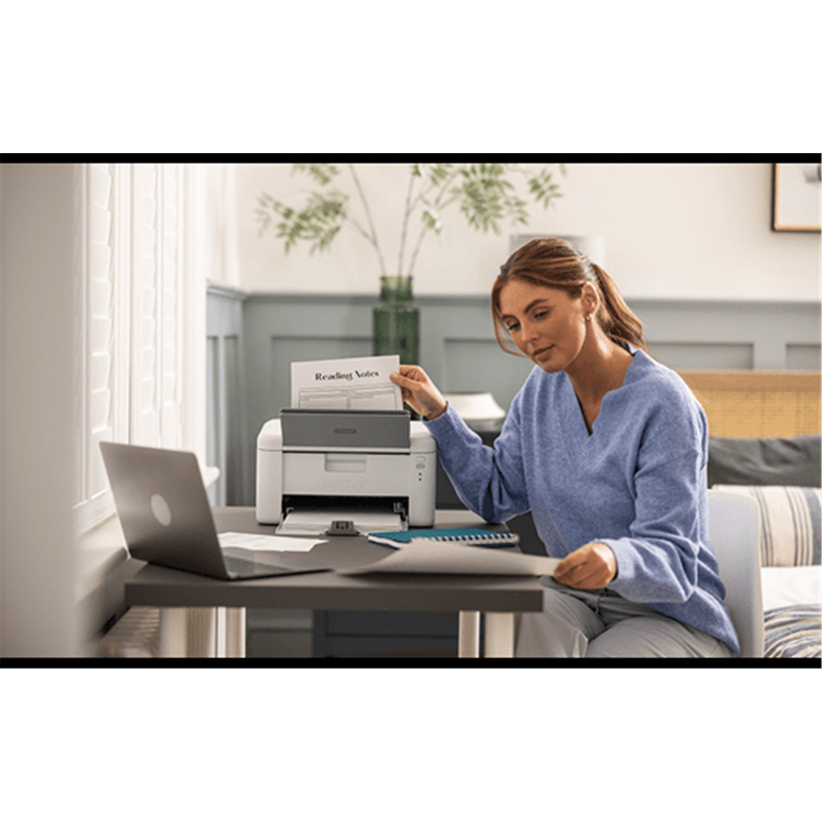 Brother HL-L1230W A4 Wireless Mono Laser Printer for Home Office/Student 20PPM TN1170