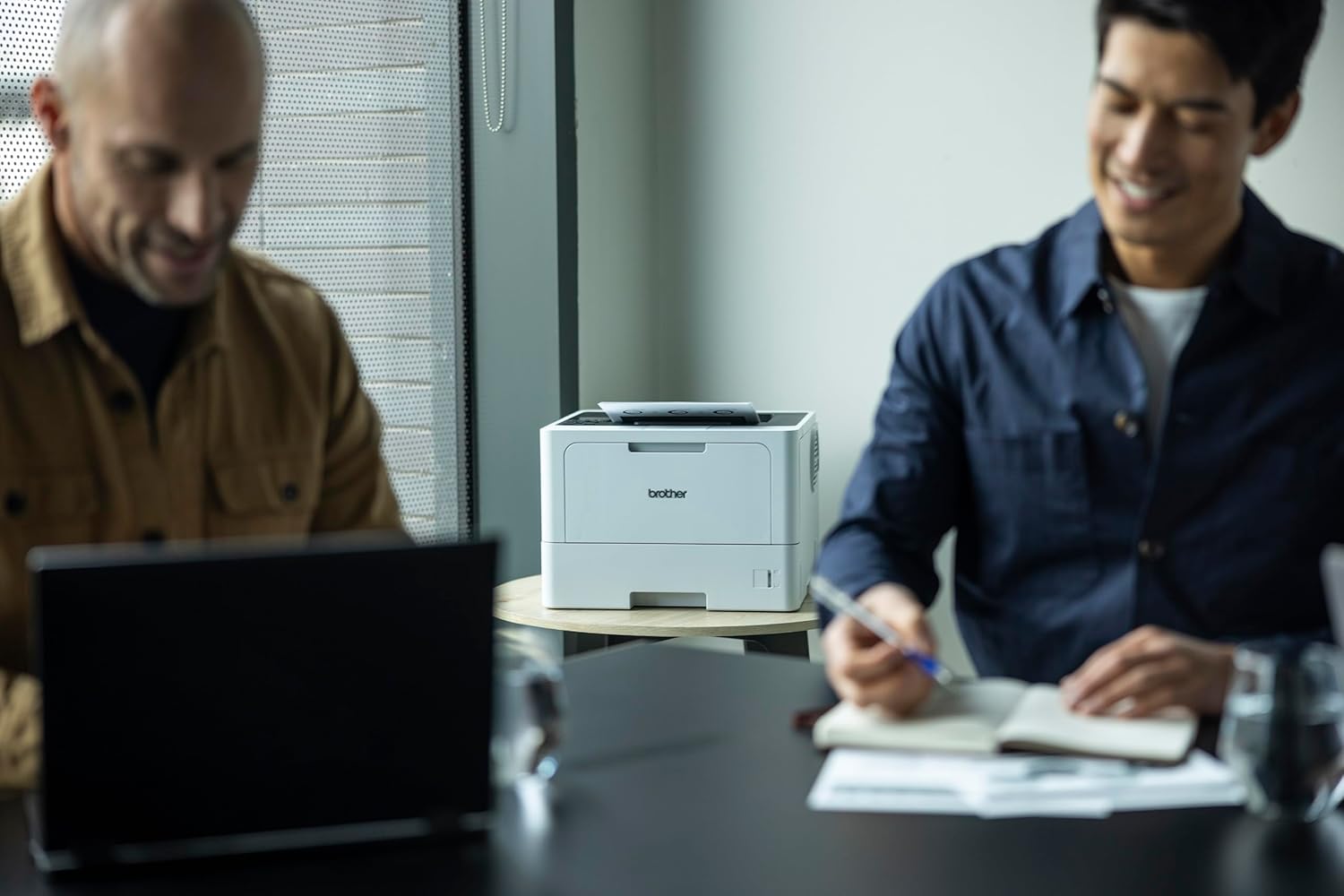 Bundle: Brother HL-L5210DWT A4 Mono Laser Wireless Printer + Extra LT-5505 Paper Tray 48PPM