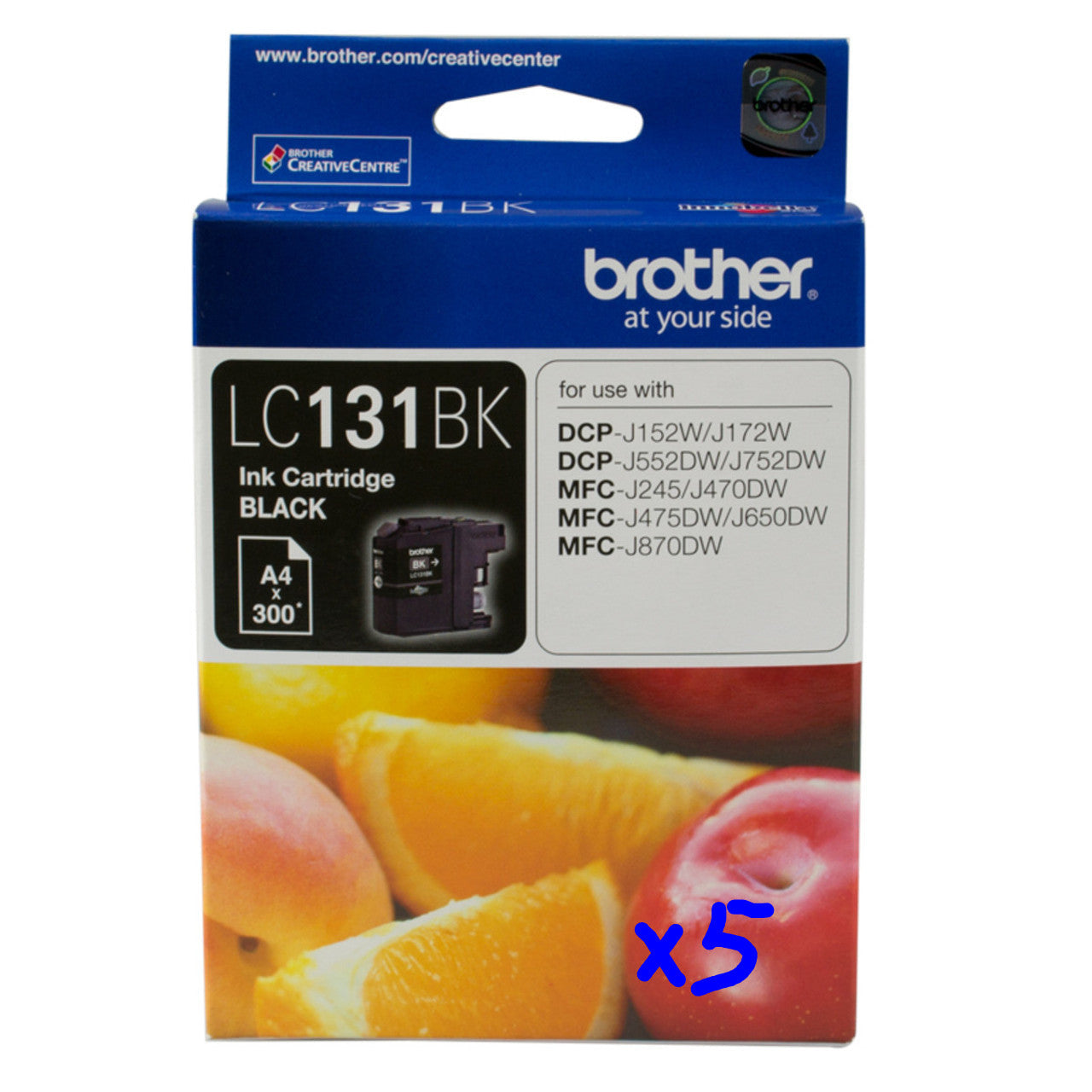 *CLEAR!* Genuine Brother LC-131BK Ink for MFC-J245 J870dw J650dw J475dw J470dw [LC131BK]