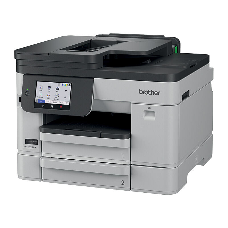 Brother MFC-J5110DW INKvestment A4 Colour Inkjet Multifunction Printer+Dual Tray LC536 Ink Set (NZ)