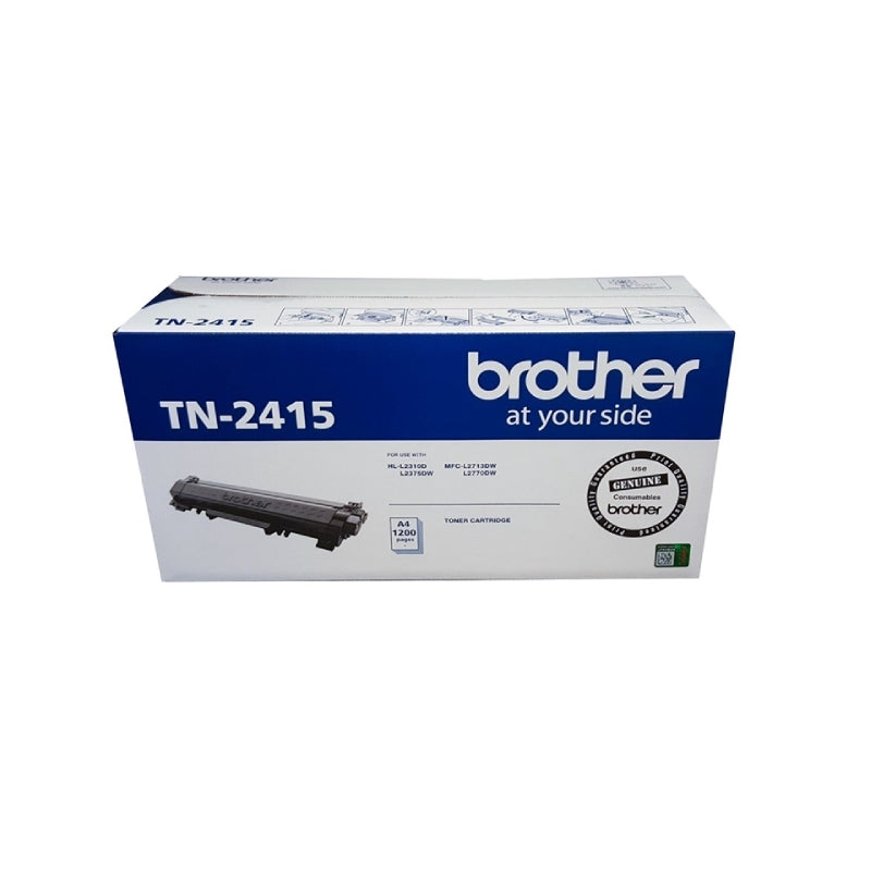 Brother TN-2415 BLACK Toner Cartridge for HL-L2310D HL-L2375DW MFC-L2713DW MFC-L2770DW 1.2K Pages [NZ ONLY]