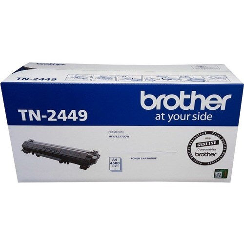 Brother TN-2449 BLACK Super High Yield Toner Cartridge for MFC-L2770DW 4.5K Pages [NZ ONLY]