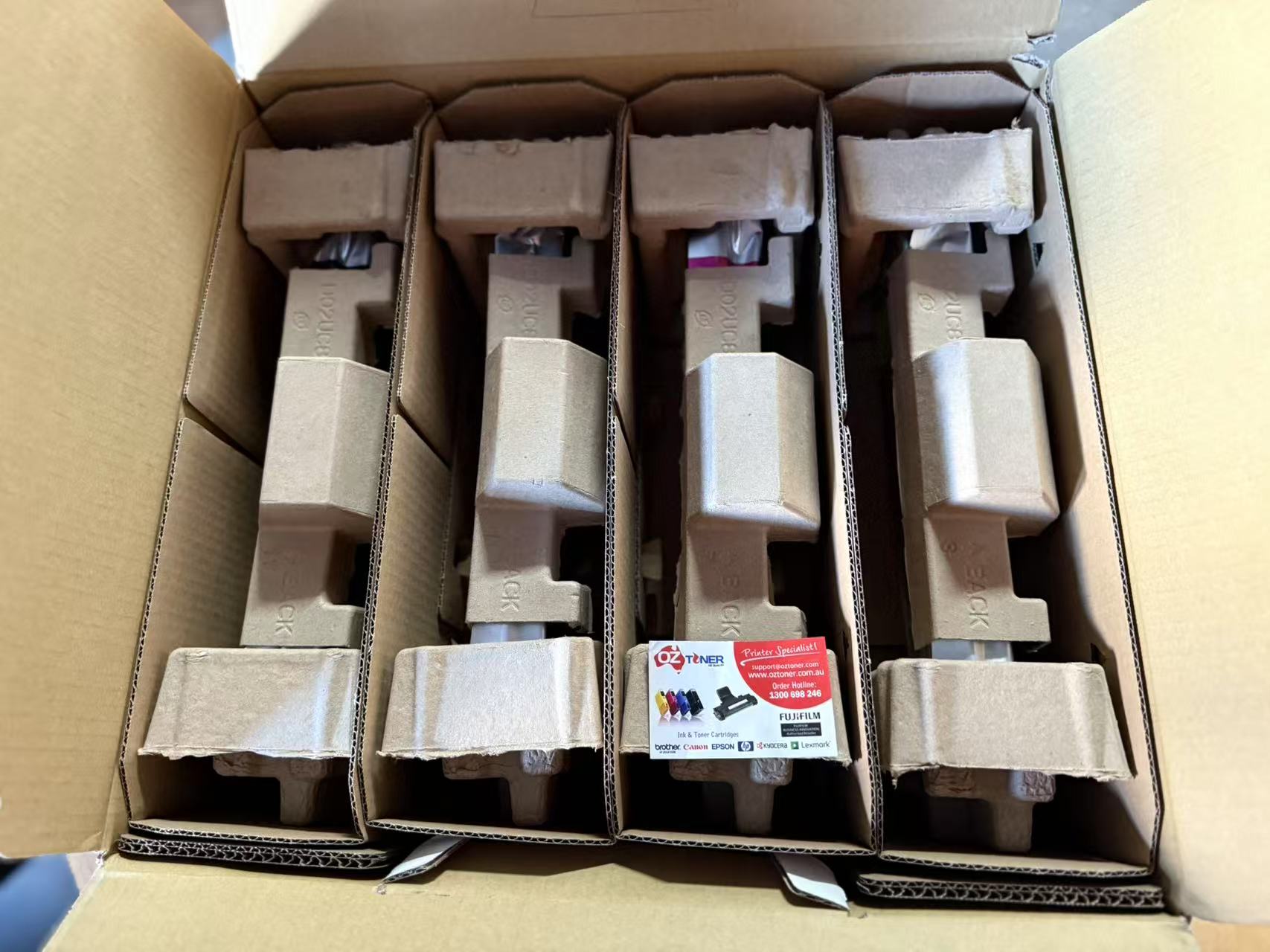 *Damaged Box* 4x Pack Brother TN258-C/M/Y/K Toner Cartridge Value Pack [TN2584PK]