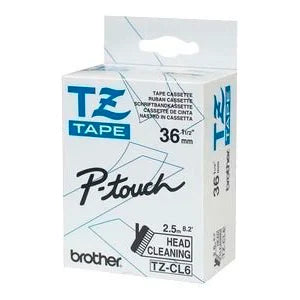 Genuine Brother Tze Tape 36MM Head Cleaning Cassette [TZE-CL6]