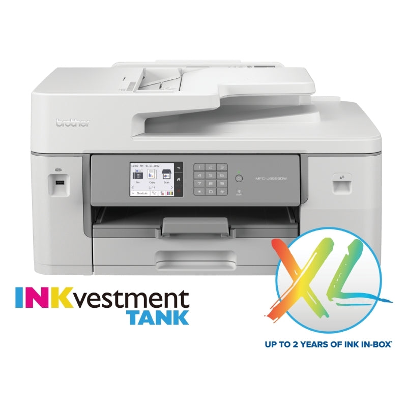 *SALE!* Brother MFC-J6555DW XL A3 INKvesment Tank Multi-Function Printer LC436XL Ink Set [MFCJ6555DW]