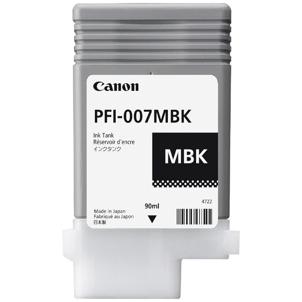 Genuine Canon PFI-007MB Matte Black Ink Cartridge iPF670E iPF670 [CAPFI007MB]