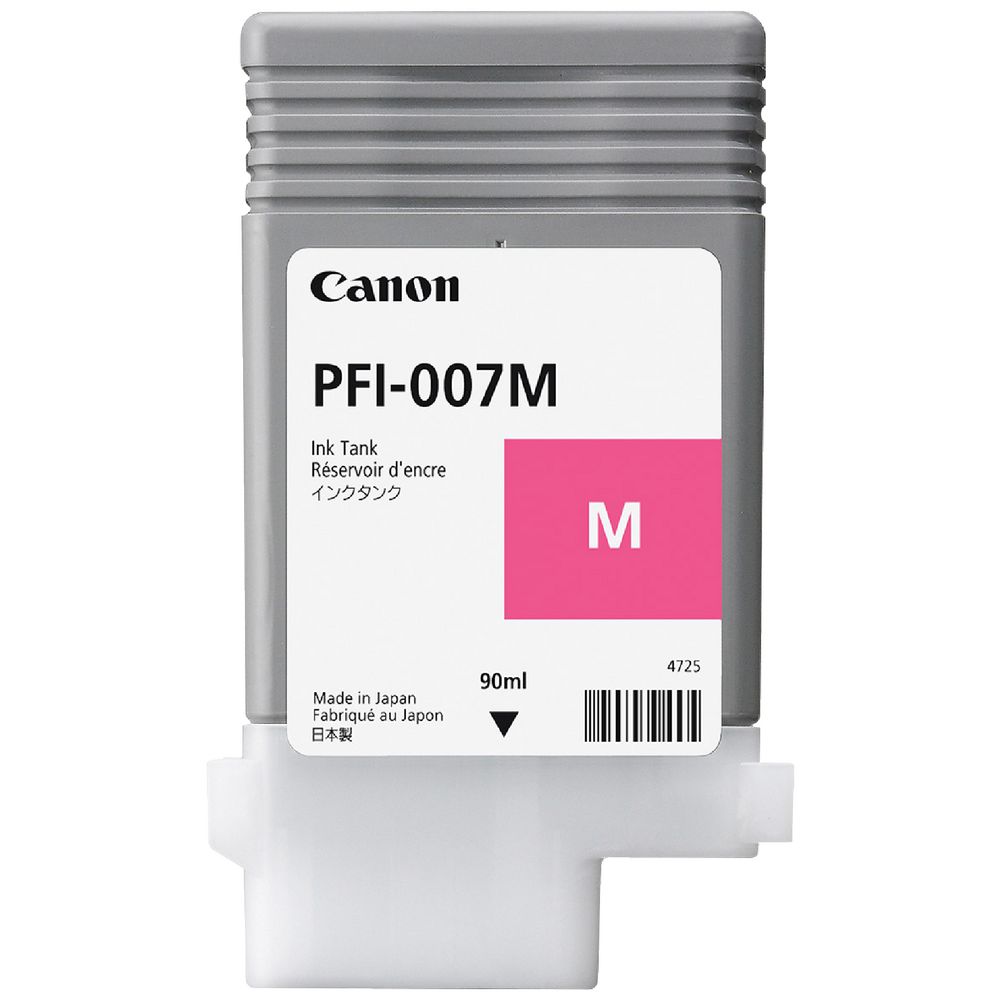 Genuine Canon PFI-007M Magenta Ink Cartridge iPF670E iPF670 [CAPFI007M]
