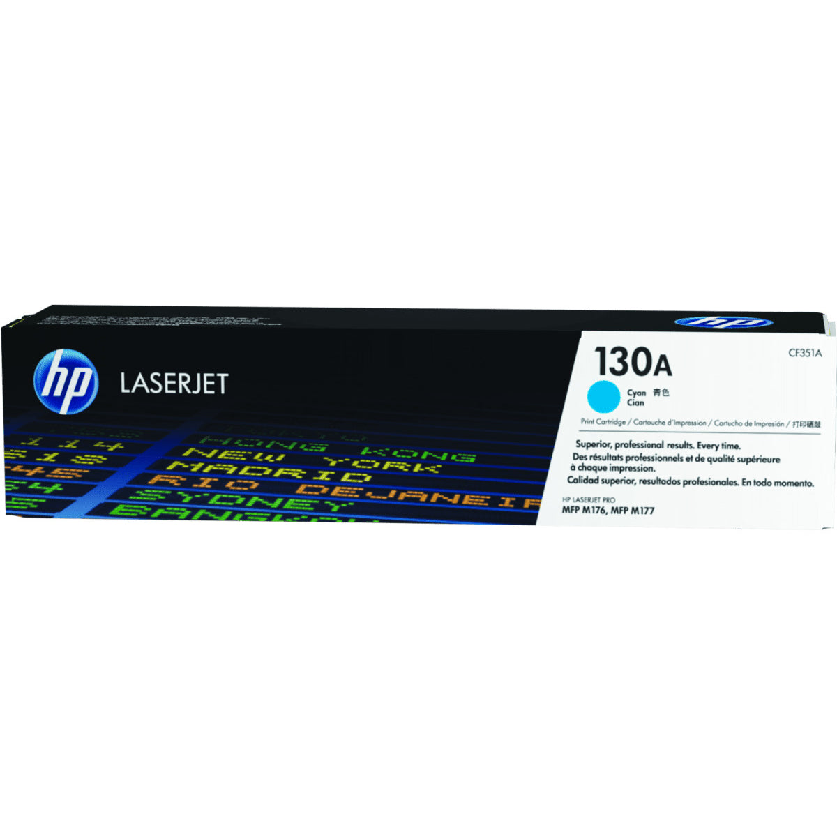 Genuine HP 130A Cyan Toner Cartridge CF351A for Color LaserJet Pro M153 M176n M177fw
