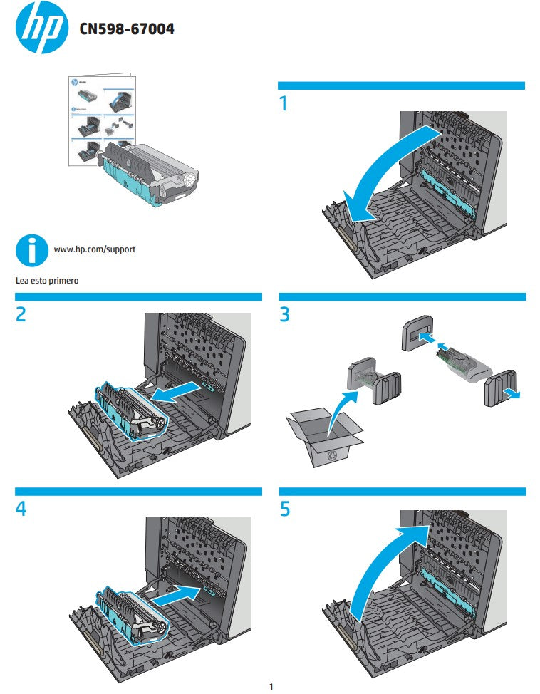 Genuine HP CN598-67004 Duplex Module Assembly & Ink Collection Unit – 150,000 Page Yield  [CN459-60377, CN598-60375, CN459-60375, CN459-40630]