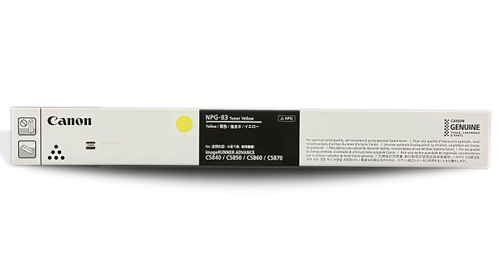 Genuine Canon NPG-83 Yellow Toner Cartridge (High Yield)